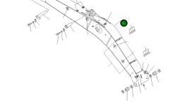 Стрела 208-70-K1480 Komatsu
