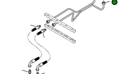 Трубка 42N-62-13150 Komatsu