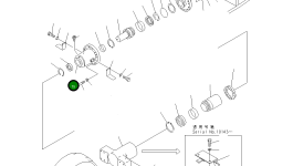 Цилиндр 21T-30-74130 Komatsu