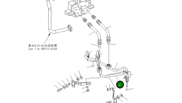 Трубка 424-62-31281 Komatsu