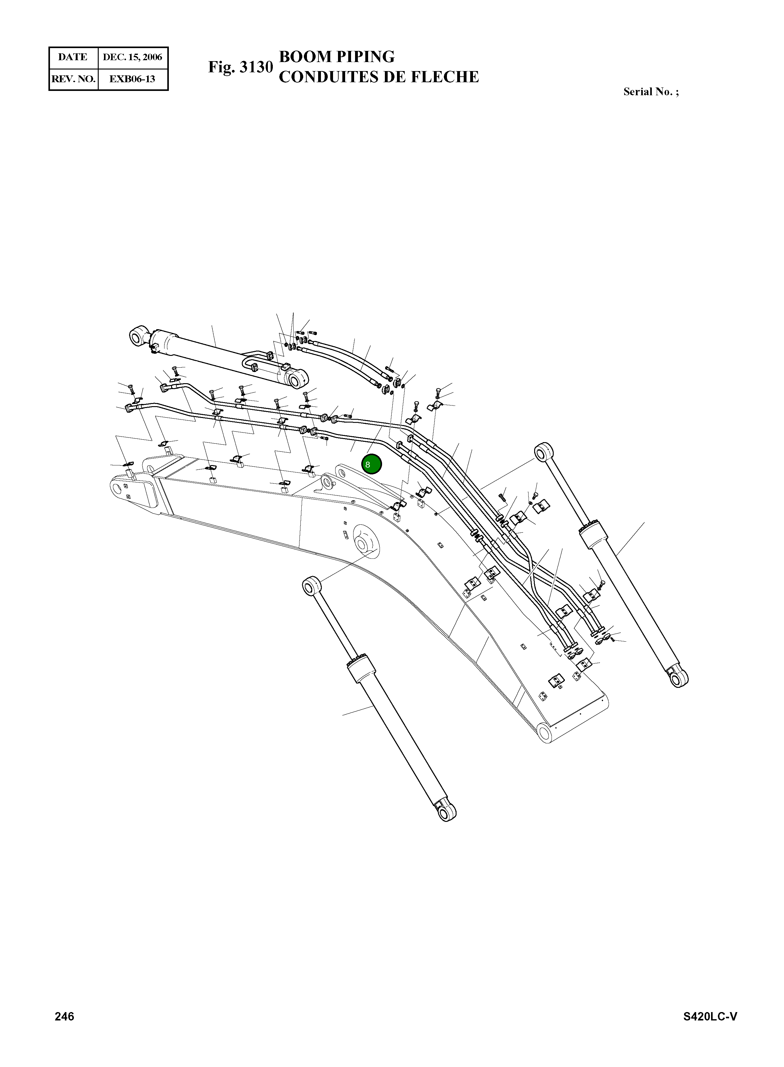 Труба 140-00954 Komatsu