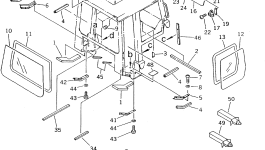 Пластина 145-Z11-4310 Komatsu