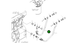 Трубка 6745-61-8140 Komatsu