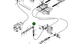 Угловой штуцер 500380513 Komatsu