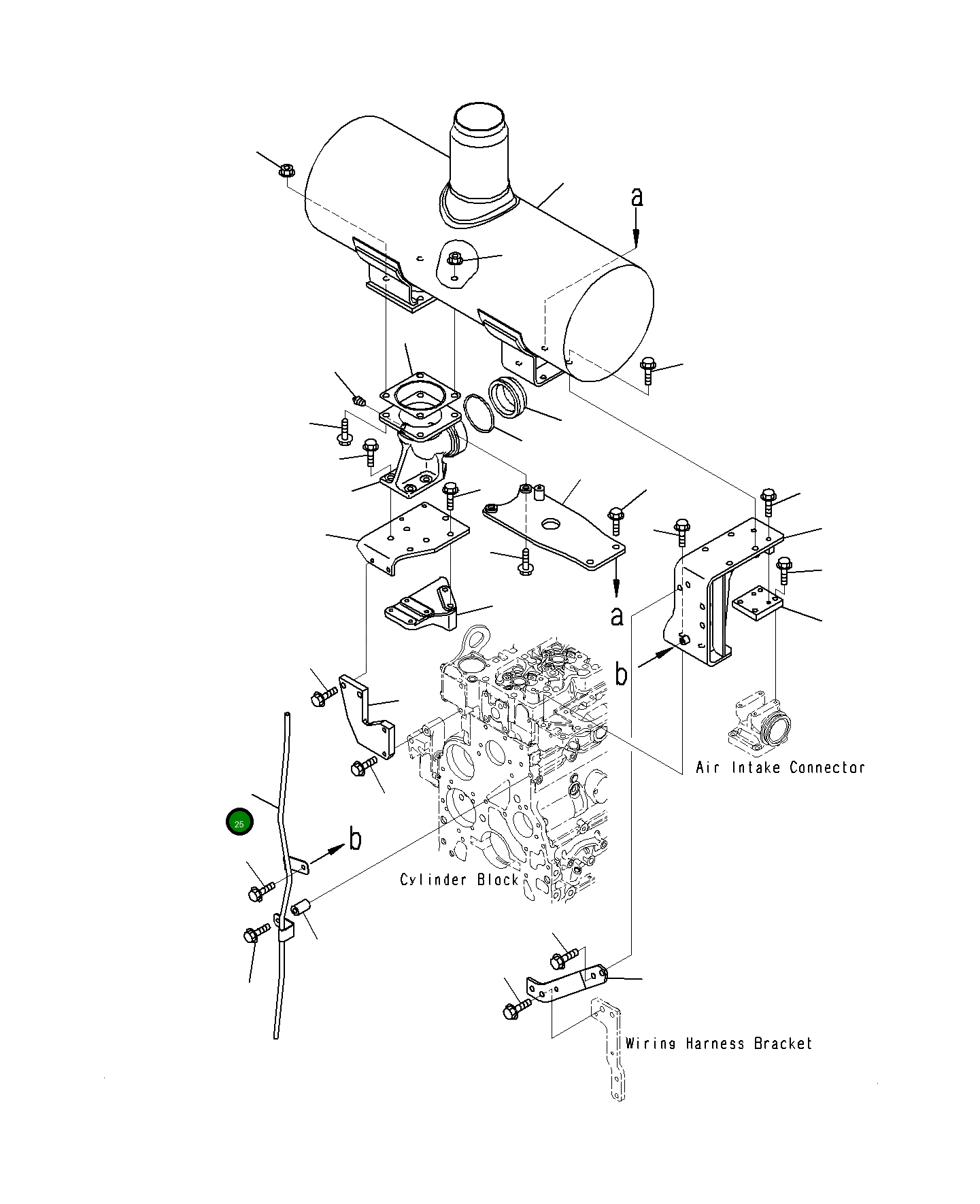 Трубка 6754-11-5230 Komatsu