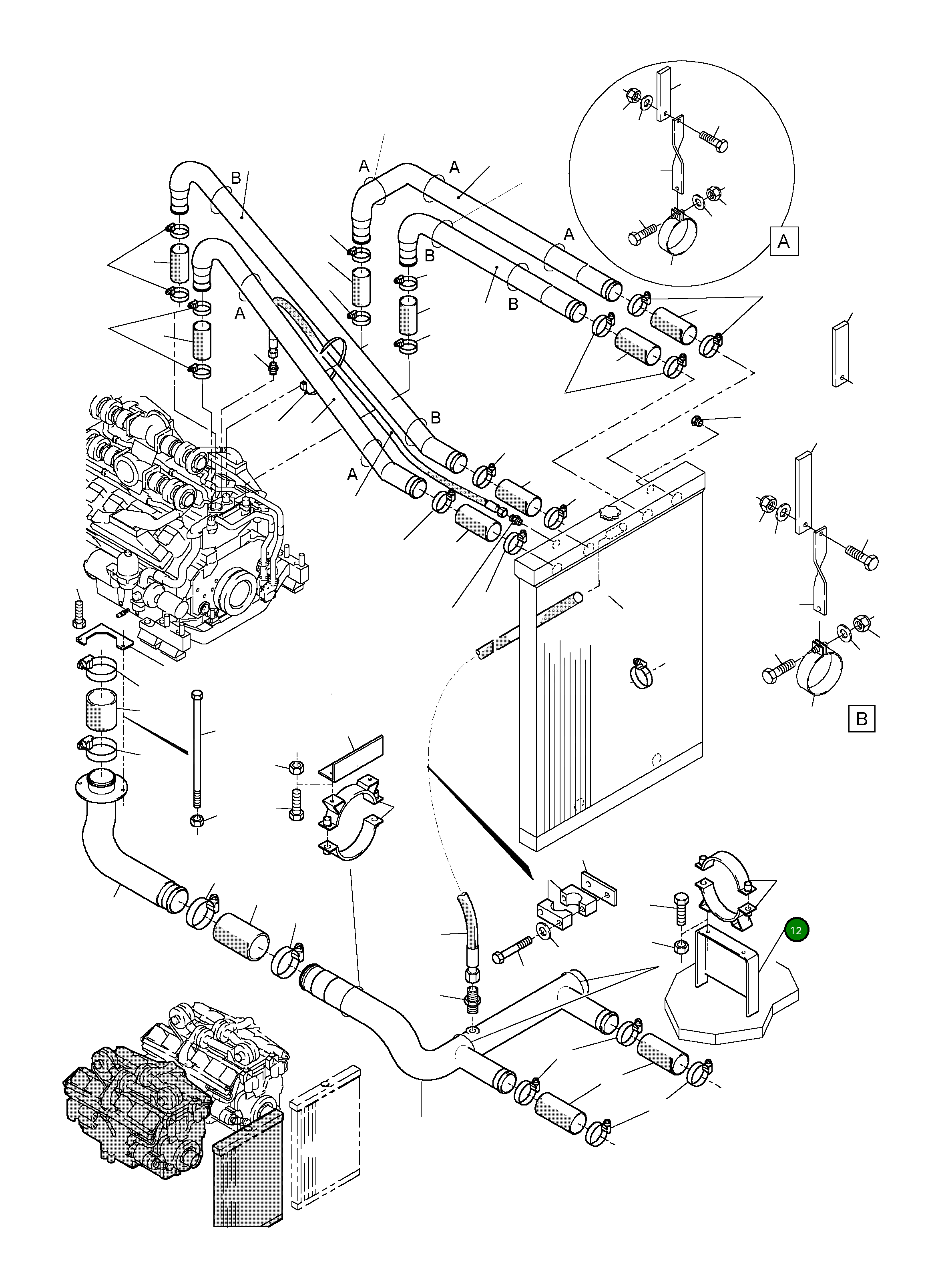 Фиксатор 650 357 40 Komatsu