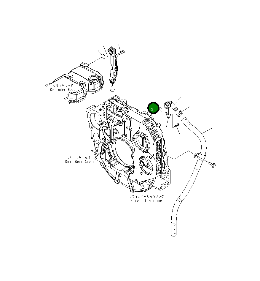 Уплотнение 124-11-55H1 Komatsu