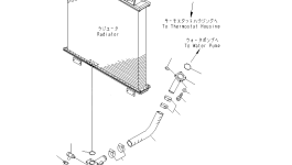 Трубка 195-03-59140 Komatsu