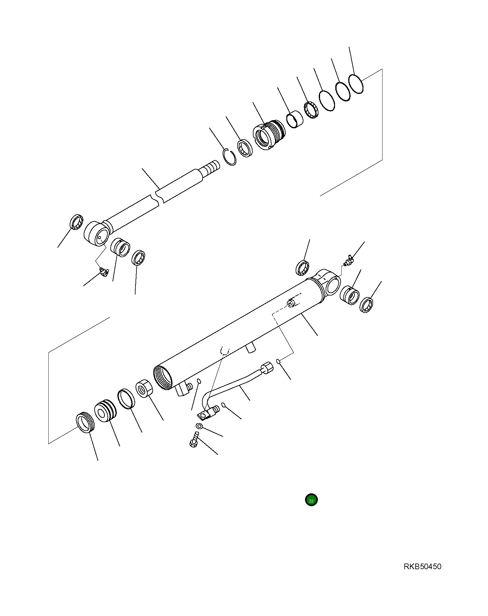 Труба 707-86-R9190 Komatsu