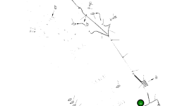 Трубка 208-70-41340 Komatsu