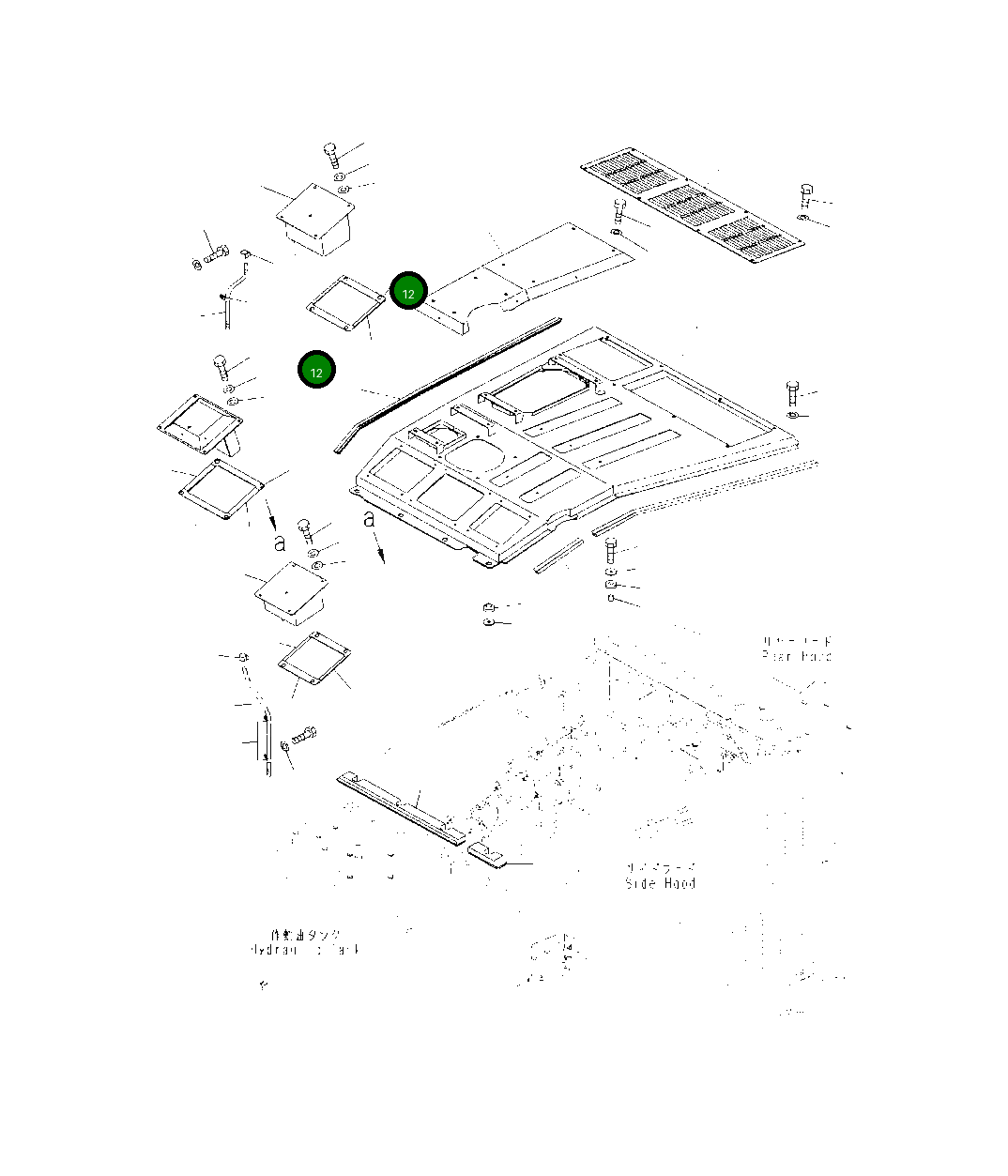 Уплотнение 425-54-52811 Komatsu