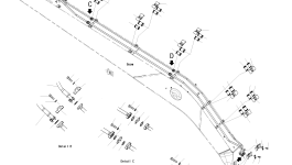 Трубка 206-62-K3041 Komatsu