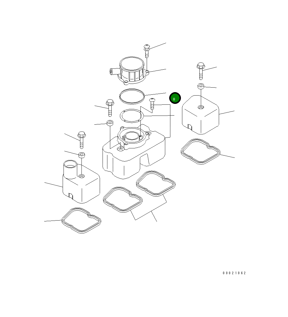 Уплотнение 6737-22-7720 Komatsu