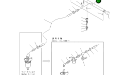 Труба 257-80-44310 Komatsu