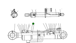 Трубка 03B625-3 Komatsu