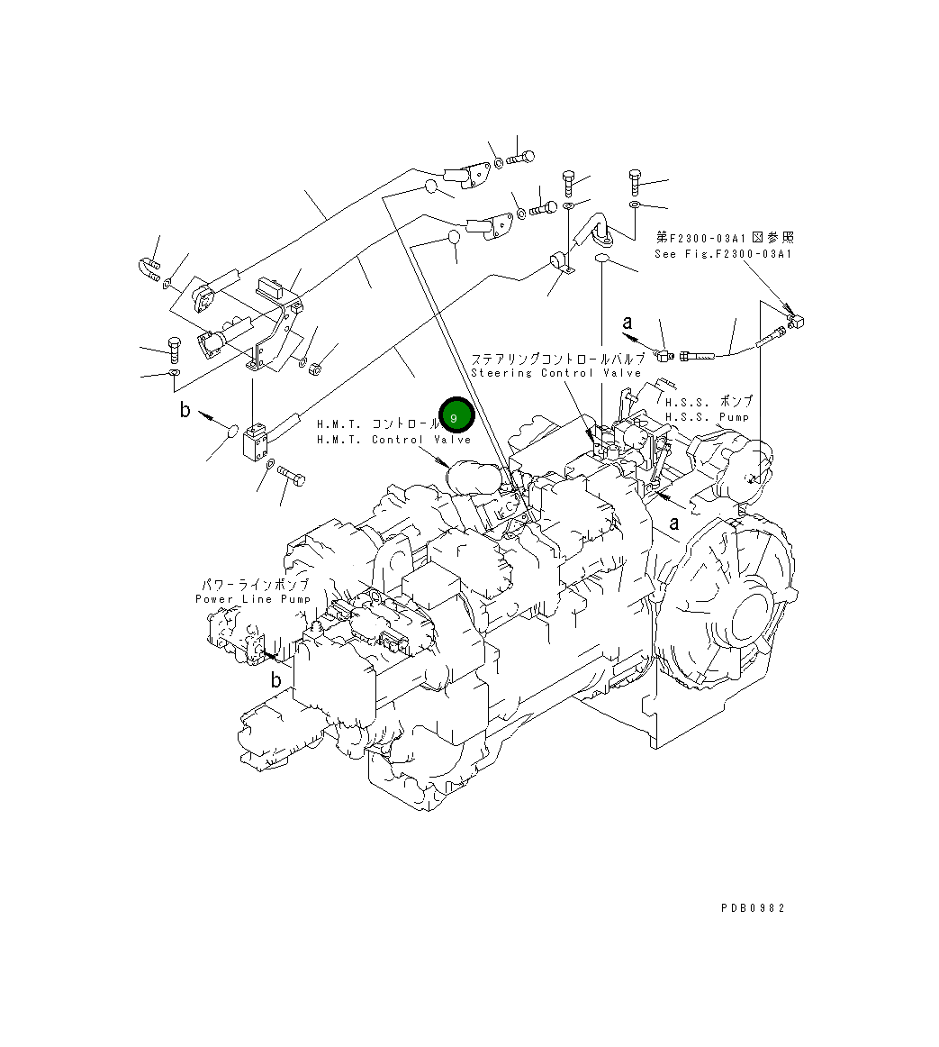 Трубка 17A-49-15721 Komatsu