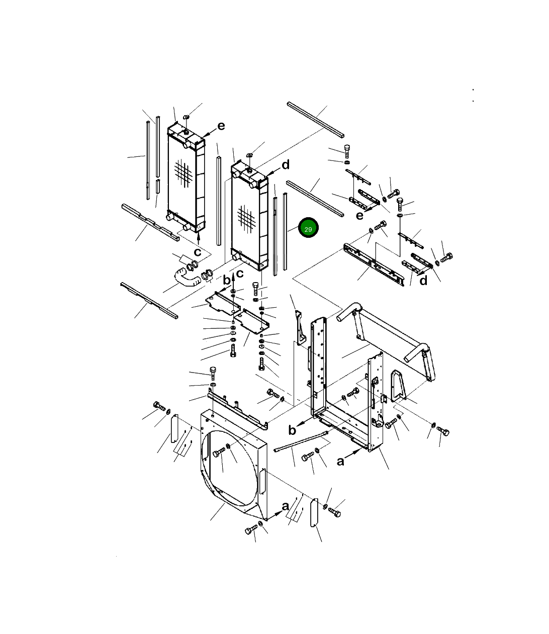 Уплотнение 423-03-52650 Komatsu