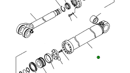 Цилиндр 707-13-16251 Komatsu