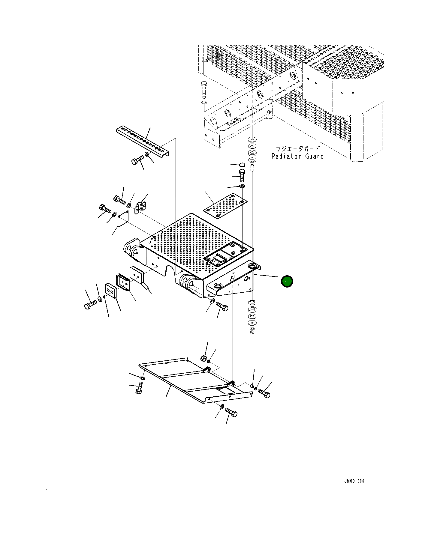 Ступень 561-89-87111 Komatsu