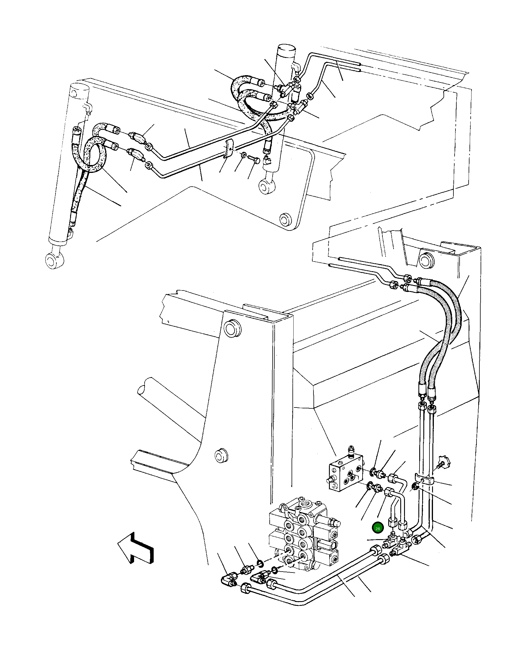 Труба 333310065 Komatsu