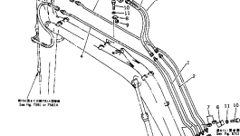 Трубка 202-62-66140 Komatsu