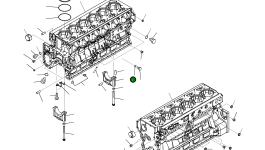 Червячный хомут шланга (3-1/2 дюйма) 6240-29-1250 Komatsu