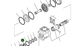 Уплотнение 415-64-11340 Komatsu