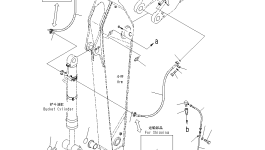 Трубка 208-70-62161 Komatsu