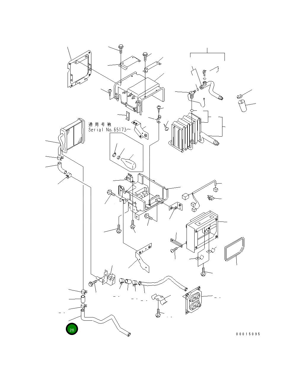 Труба ND017451-0510 Komatsu