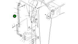 Трубка 209-70-75840 Komatsu