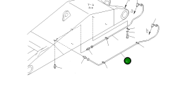 Трубка 208-72-72610 Komatsu