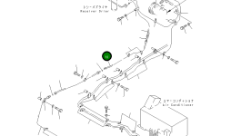 Трубка 208-979-6161 Komatsu