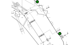 Трубка 208-70-71730 Komatsu