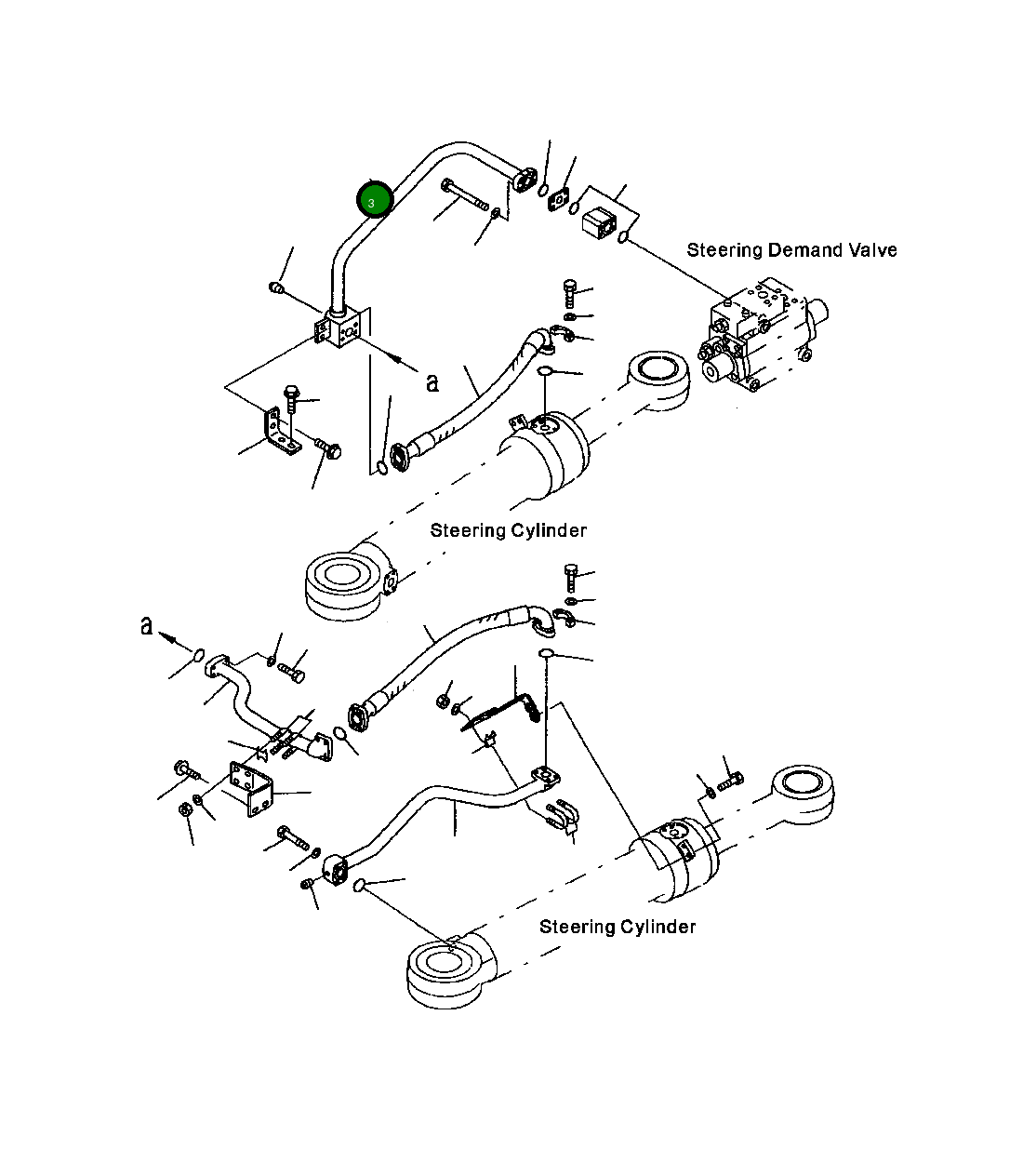 Трубка 428-S33-1122 Komatsu