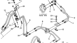Трубка 113-62-34211 Komatsu