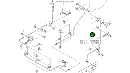 Трубка 42C-Z89-1231 Komatsu