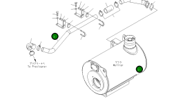 Трубка 6245-11-5640 Komatsu