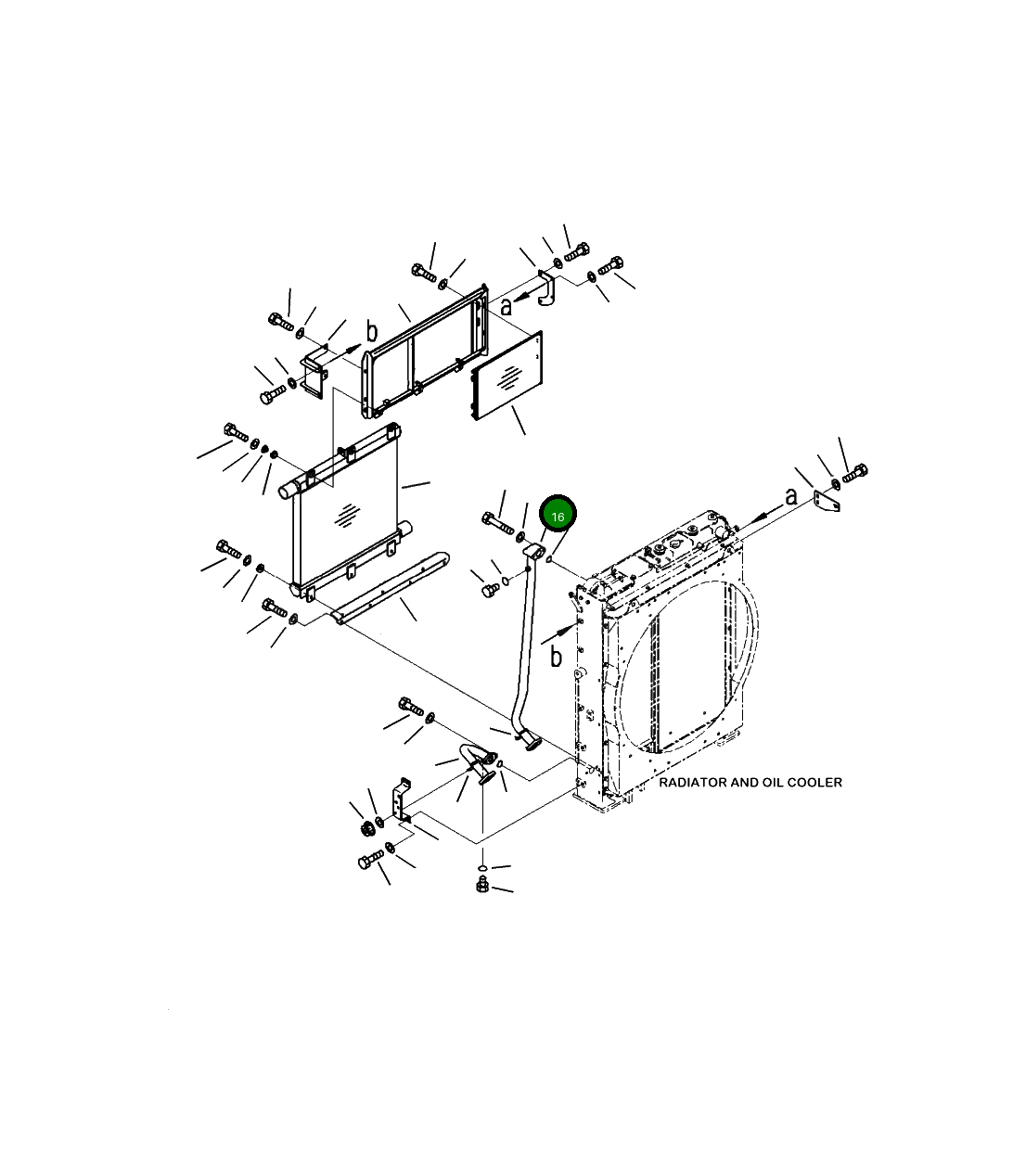 Трубка 208-03-41312 Komatsu
