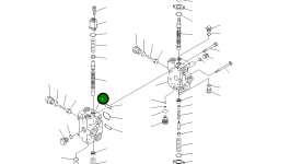 Управляющий клапан 709-82-12600 Komatsu