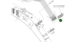 Трубка 208-62-65670 Komatsu