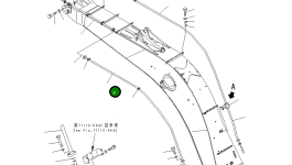 Трубка 209-62-78261 Komatsu