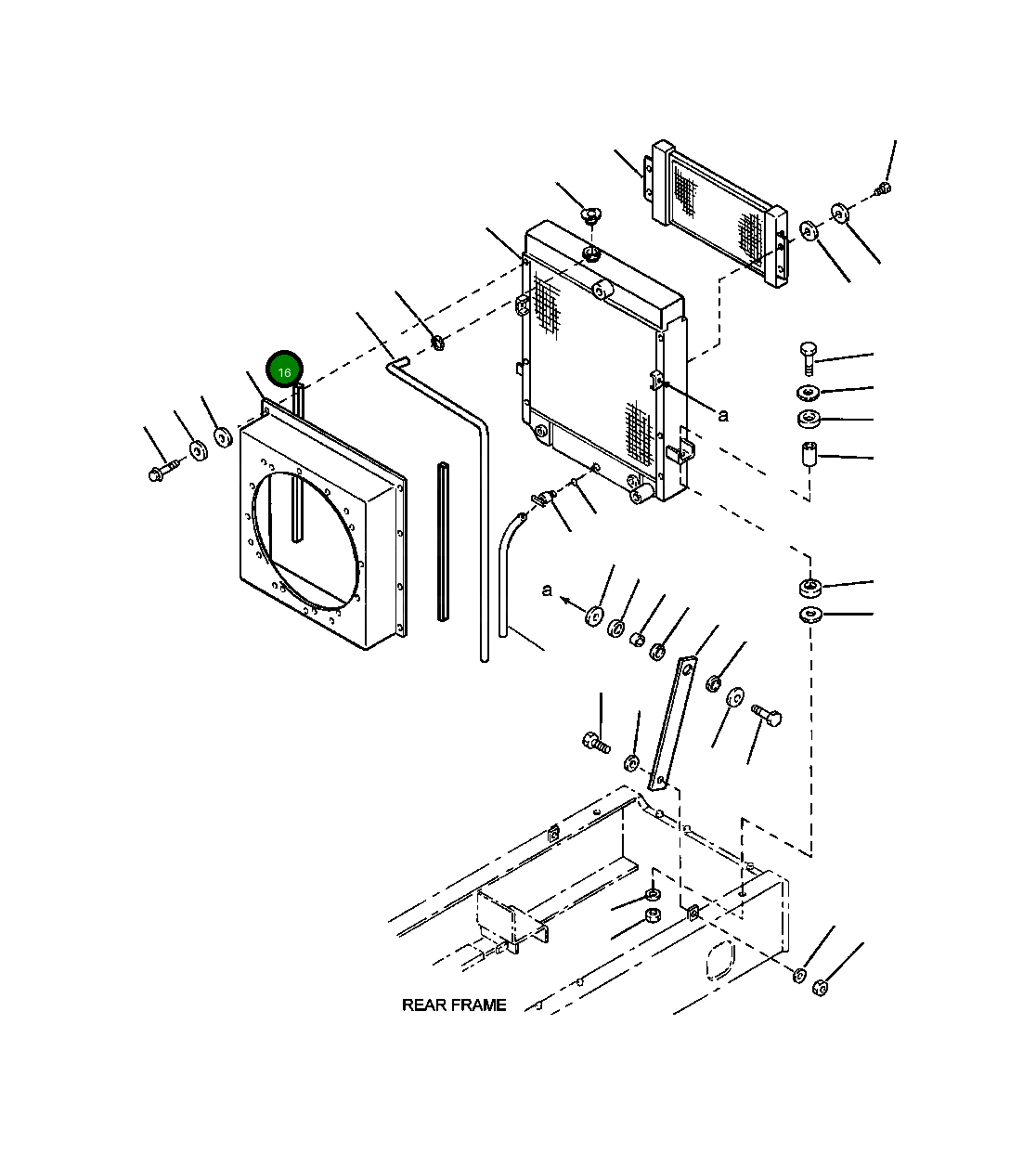 Уплотнение 418-03-A1380 Komatsu