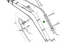 Стрела 22L-70-R7111 Komatsu