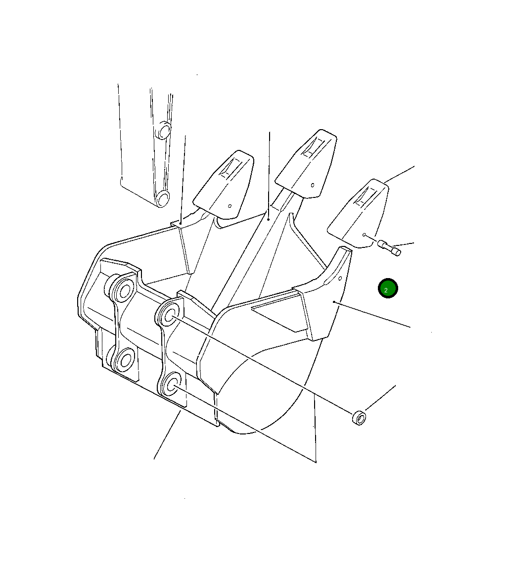 Хвостовик 208-922-1120 Komatsu
