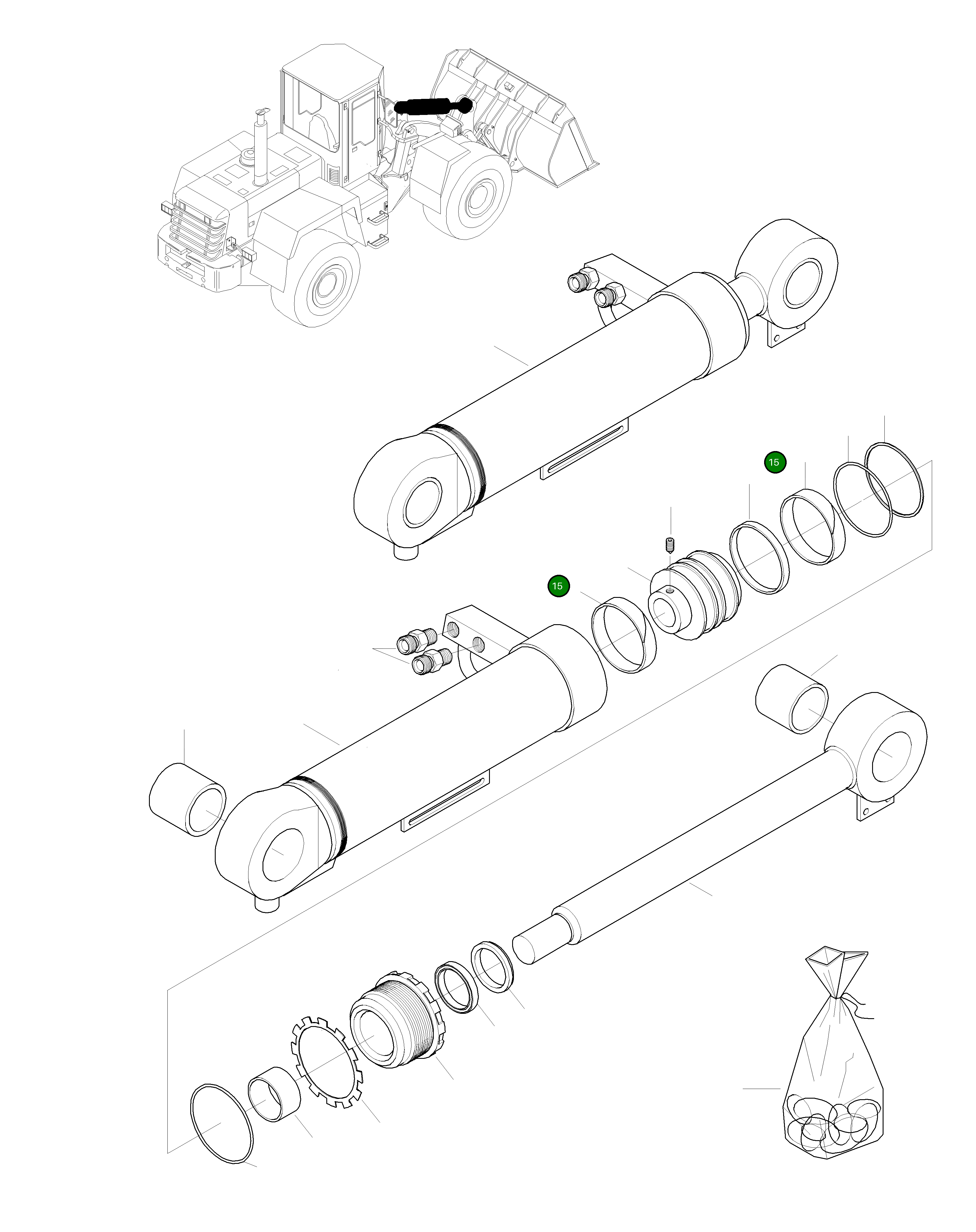 Уплотнение 418-63-K1450 Komatsu