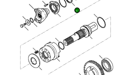 Уплотнение CA0025484 Komatsu