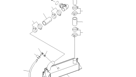 Трубка 426-03-34540 Komatsu