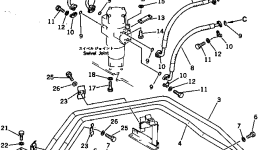 Трубка 208-62-31141 Komatsu