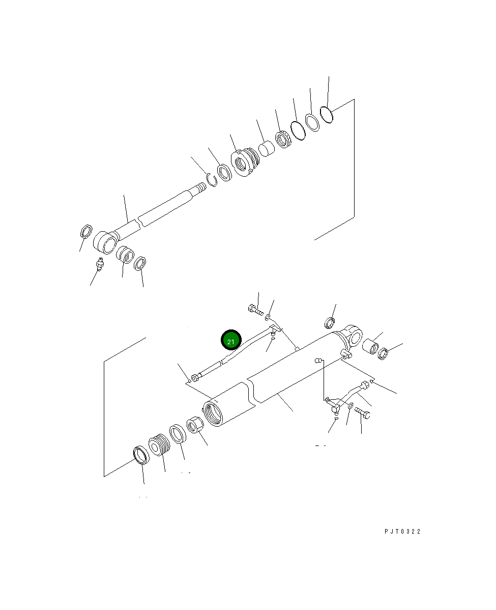 Трубка 707-86-46940 Komatsu