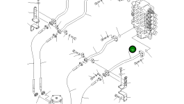 Трубка 209-62-73381 Komatsu